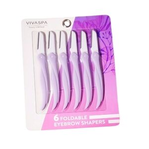 (NEW) VIVASPA 6 foldable eyebrow shapers